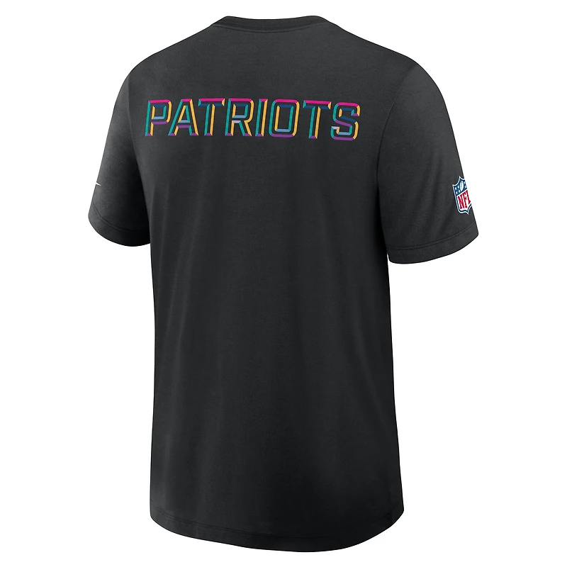 New England Patriots Crucial Catch Men's Nike Dri-FIT NFL T-Shirt