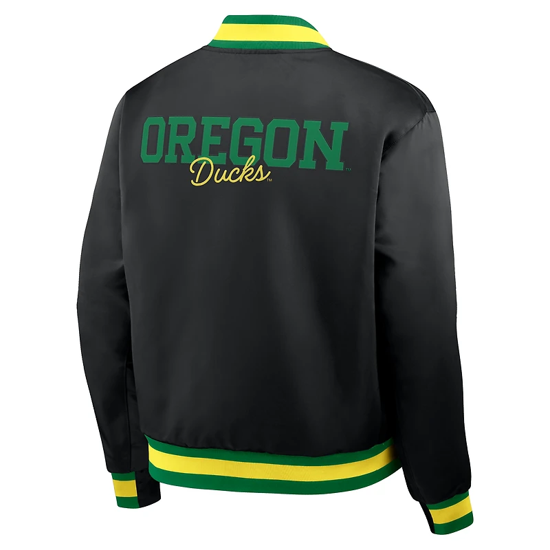 Oregon Legacy Men's Nike College Full-Snap Bomber Jacket