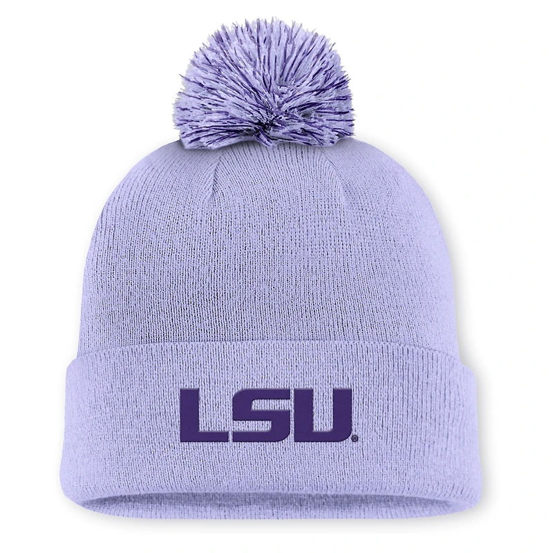 LSU Primetime Campus Toned Men's Nike College Cuffed Pom Beanie