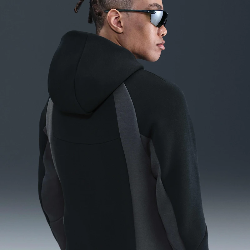 Nike Tech Men's Color-Block Full-Zip Fleece Windrunner Jacket