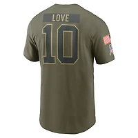 Jordan Love Green Bay Packers Salute To Service Men’s Nike NFL T-Shirt