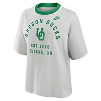 Oregon Legacy Arch Script Boxy Women's Nike College T-Shirt