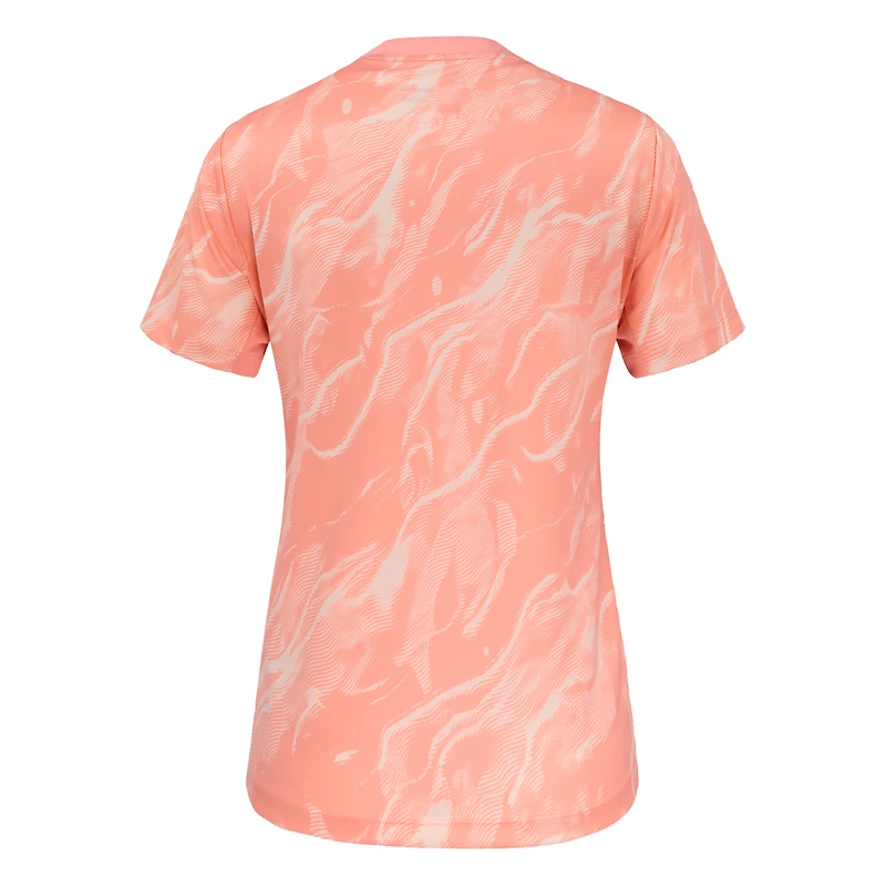 Angel City FC 2025 Women's Nike NWSL Short-Sleeve Pre-Match Top