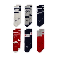 Nike Dri-FIT Little Kids' Retro Crew Socks (6 Pairs)