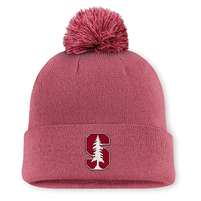 Stanford Primetime Campus Toned Men's Nike College Cuffed Pom Beanie