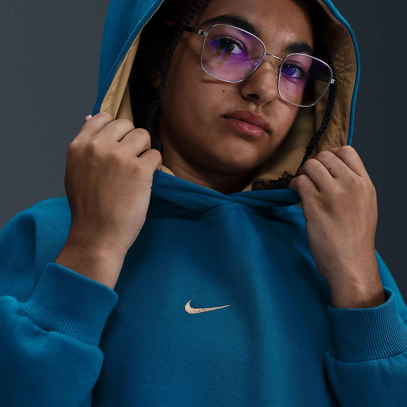 Nike Sportswear Club Fleece Big Kids' (Girls') Oversized Hoodie