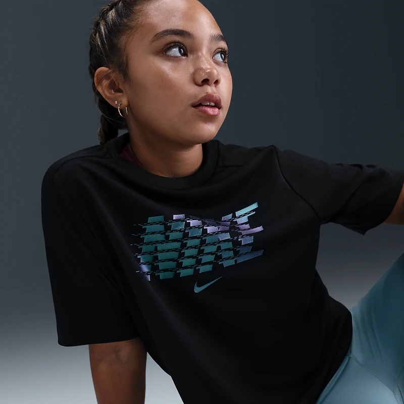 Nike Multi Big Kids' Dri-FIT Short-Sleeve Top