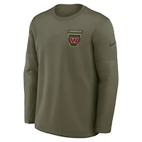 Washington Commanders Salute to Service Sideline Triumphant Win Coach Men's Nike NFL Pullover Crew