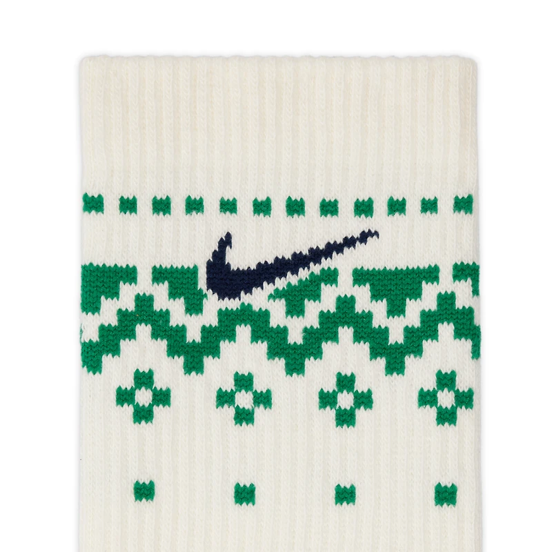 Nike Everyday Plus Cushioned Winter Wonderland Crew Socks (2 Pairs)