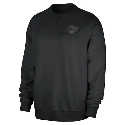 Los Angeles Lakers Standard Issue Men's Nike Dri-FIT NBA Crew-Neck Sweatshirt