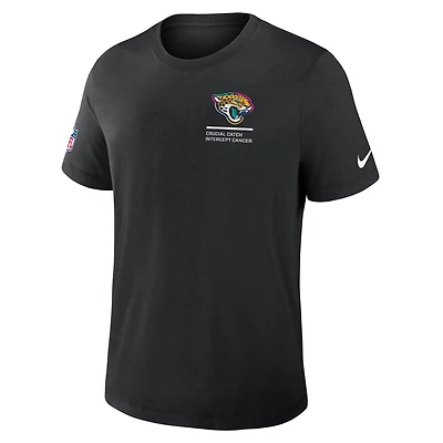 Jacksonville Jaguars Crucial Catch Men's Nike Dri-FIT NFL T-Shirt