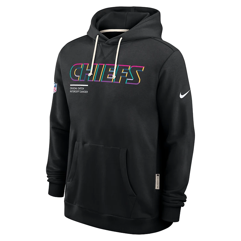 Kansas City Chiefs Crucial Catch Sideline Men's Nike Dri-FIT NFL Pullover Hoodie