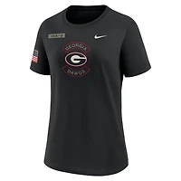 Georgia Military Appreciation Women's Nike Dri-FIT College T-Shirt