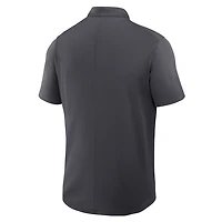 West Virginia Primetime Victory Primary Logo Men's Nike Dri-FIT College Polo