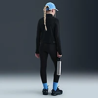Nike Pro Big Kids' (Girls') Therma-FIT 1/2-Zip Long-Sleeve Top
