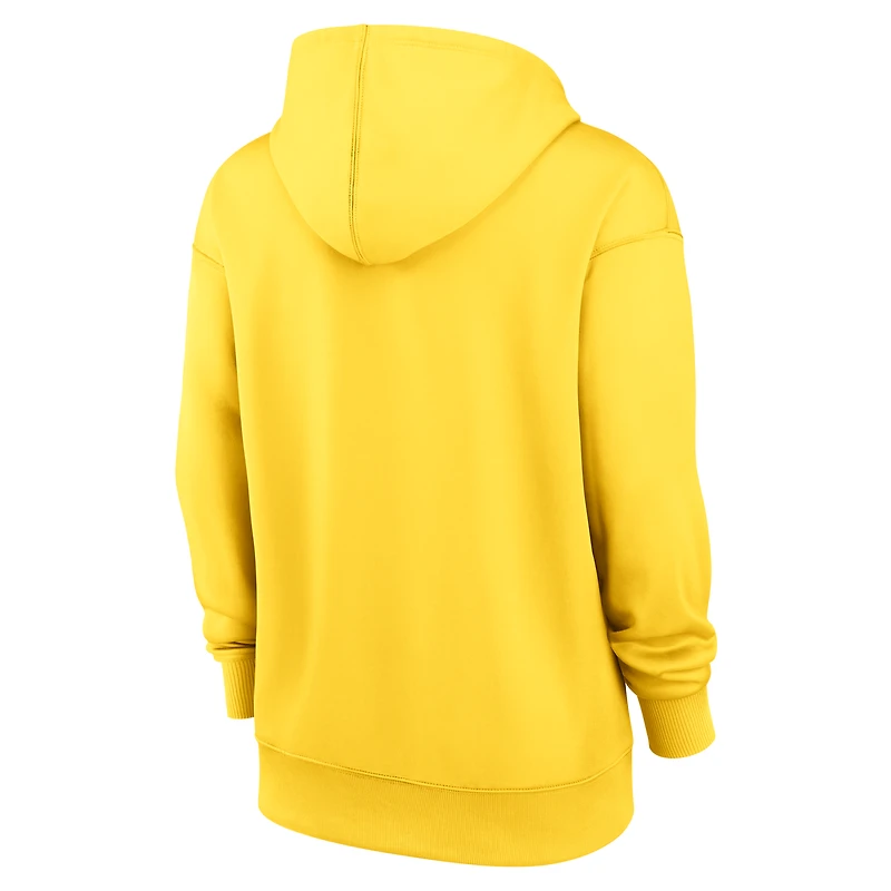 Boston Red Sox Authentic Collection City Connect Women's Nike Therma MLB Pullover Hoodie