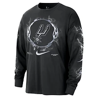 San Antonio Spurs Courtside Men's Nike NBA Long-Sleeve T-Shirt