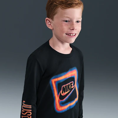 Nike Glow With Me Little Kids' Long Sleeve T-Shirt