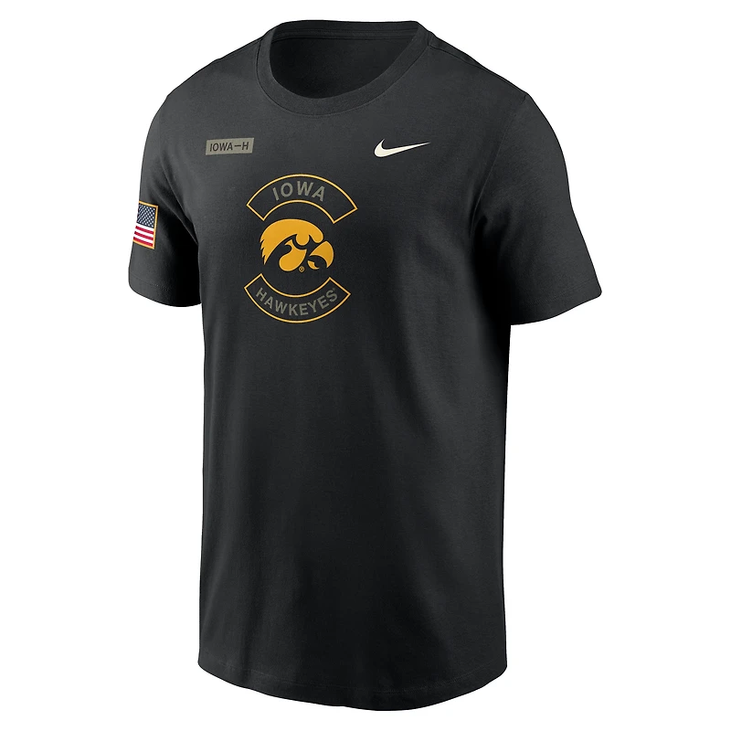 Iowa Military Appreciation Men's Nike Dri-FIT College T-Shirt