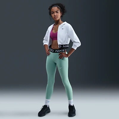 Nike Pro Girls' Mid-Rise Leggings