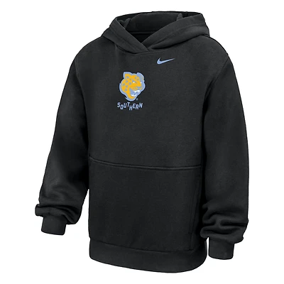 Southern University and A&M College Club Fleece Big Kids' Nike Hoodie