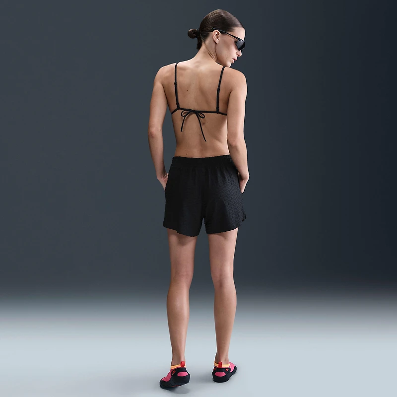 Nike Swim Swoosh Link Women's Terry Cover-Up Shorts