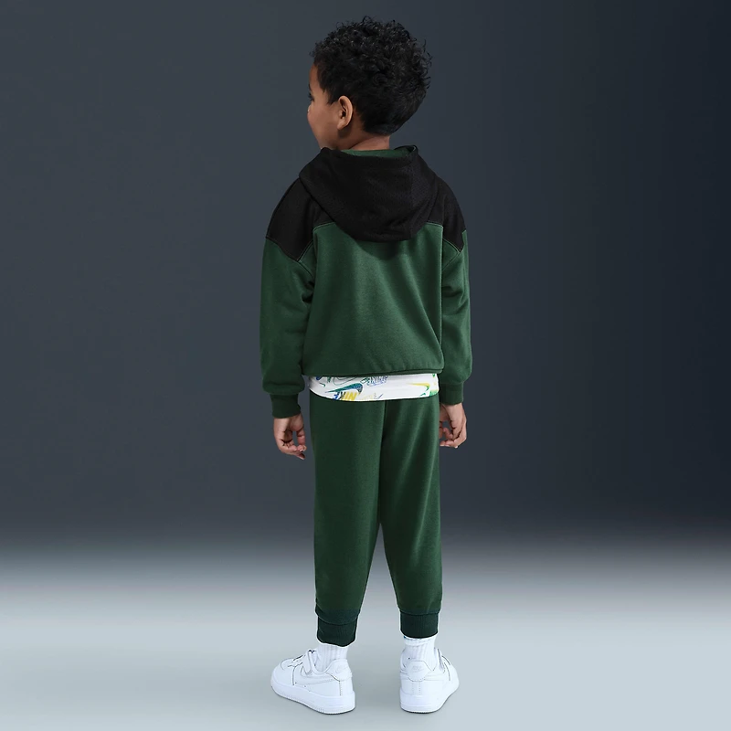Nike Sportswear Toddler P.E. Blocked Pullover Hoodie and Pants Set