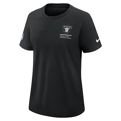 Las Vegas Raiders Crucial Catch Women's Nike Dri-FIT NFL T-Shirt