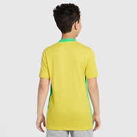 Brazil 2025 Stadium Home (Women's Team) Big Kids' Nike Dri-FIT Soccer Replica Jersey