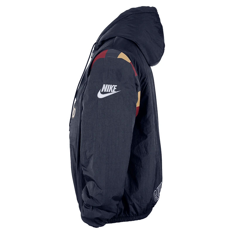 Cleveland Cavaliers Hardwood Clasics Men's Nike Therma-FIT NBA 1/2-Zip Hoodie