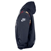 Cleveland Cavaliers Hardwood Clasics Men's Nike Therma-FIT NBA 1/2-Zip Hoodie