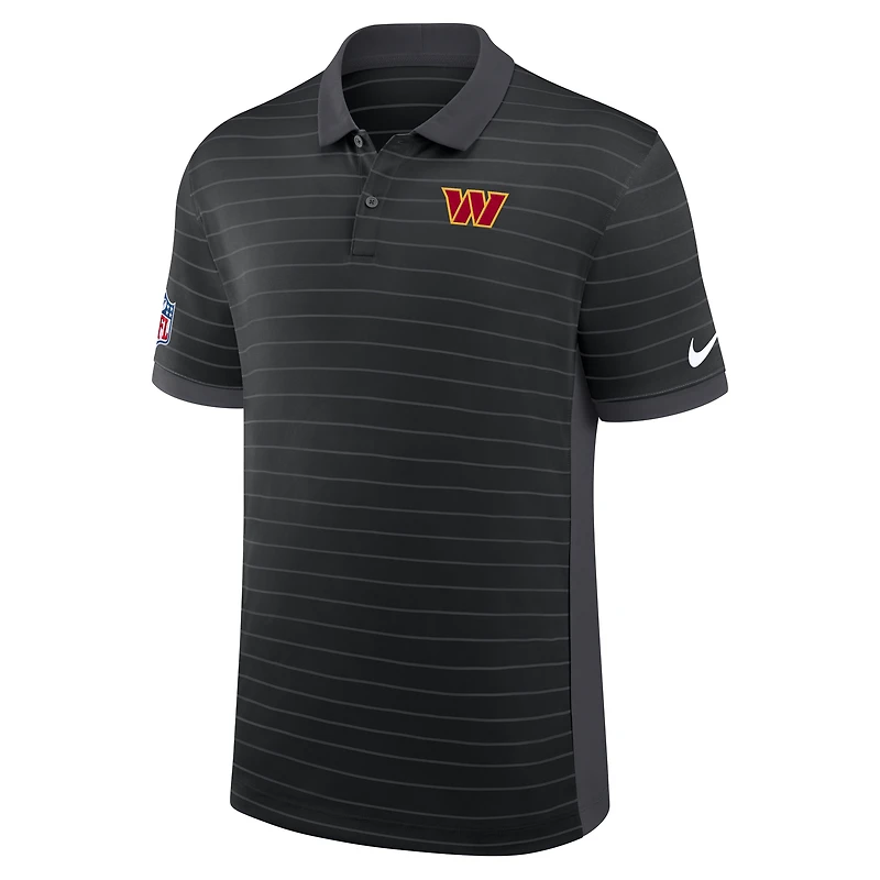 Washington Commanders Sideline Victory Stripe Men's Nike Dri-FIT NFL Polo