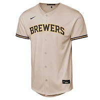 Yelich Christian Milwaukee Brewers Big Kids' Nike MLB Replica Jersey