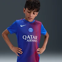 Paris Saint-Germain Academy Pro Third Big Kids' Nike Dri-FIT Soccer Pre-Match Top
