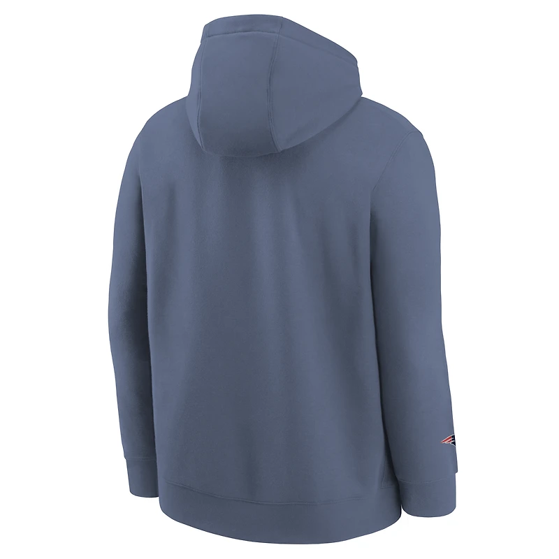 New England Patriots Rivalry Club Big Kids' Nike NFL Pullover Hoodie