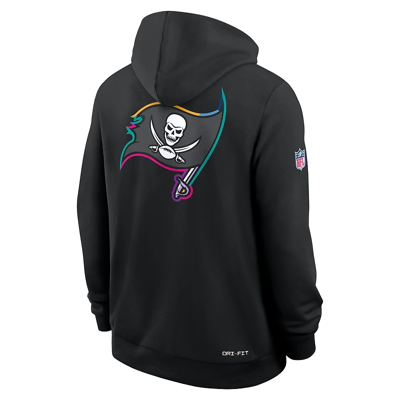 Tampa Bay Buccaneers Crucial Catch Sideline Men's Nike Dri-FIT NFL Pullover Hoodie