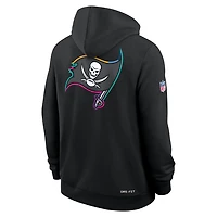 Tampa Bay Buccaneers Crucial Catch Sideline Men's Nike Dri-FIT NFL Pullover Hoodie