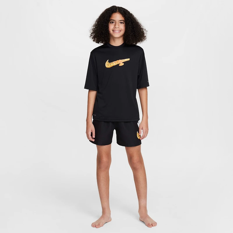Nike Swim Hydroguard Big Kids' (Boys') Dri-FIT Short-Sleeve Top