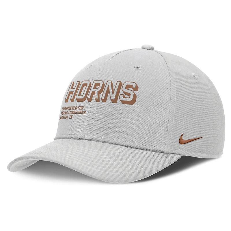Texas On-Field Primetime Rise Men's Nike College Adjustable Hat