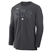 New York Mets Authentic Collection City Connect Player Men's Nike Dri-FIT MLB Pullover Jacket