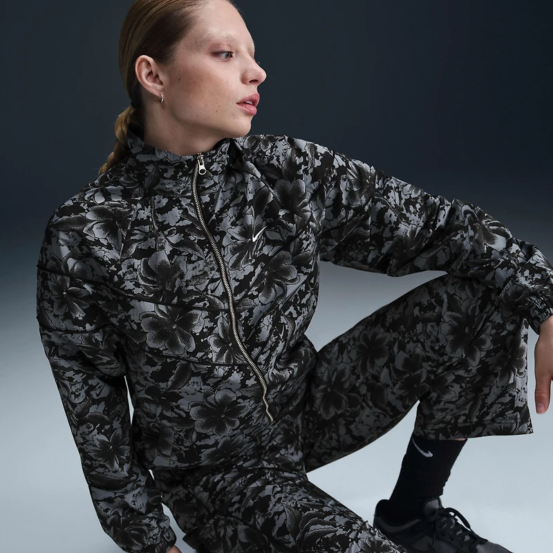 Nike Sportswear Windrunner Women's Loose UV Protection Woven Full-Zip Printed Jacket