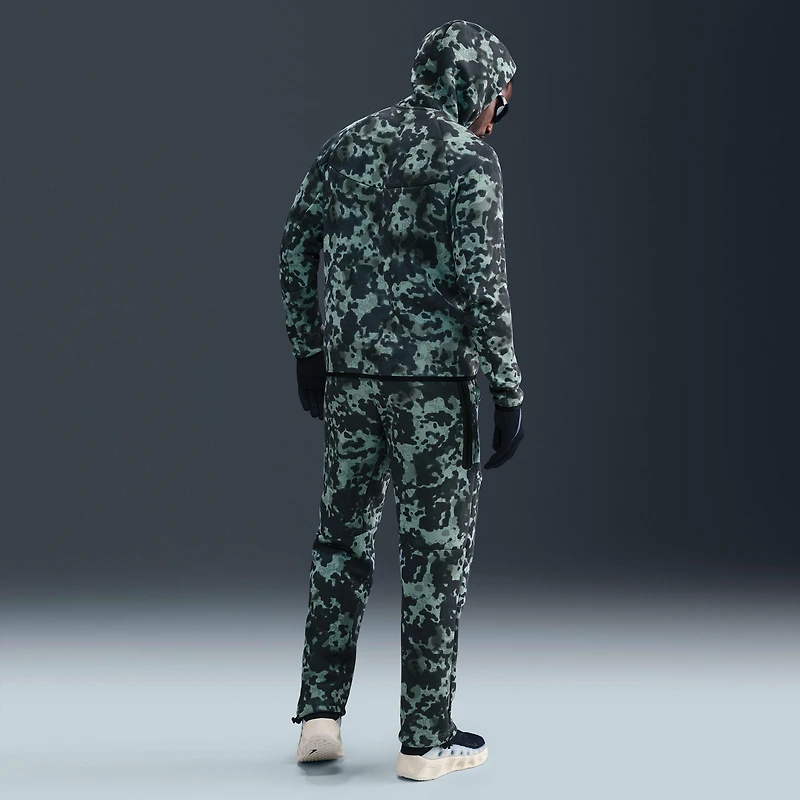 Nike Tech Men's Open-Hem Fleece Camo Pants