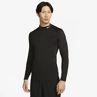 Nike Pro Men's Dri-FIT Fitness Mock-Neck Long-Sleeve Top