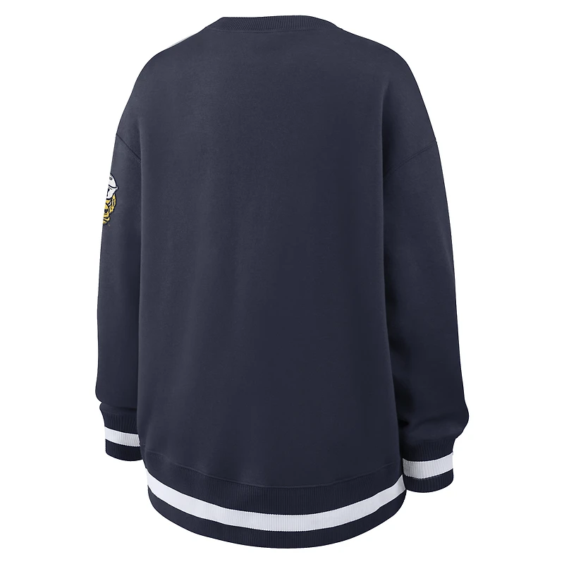 Michigan Legacy Phoenix Women's Nike College Oversized Pullover Crew
