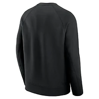 Detroit Tigers Tech Fleece Men's Nike MLB Pullover Crew