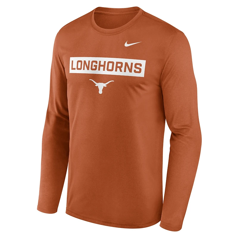 Texas Primetime Legend 2-Hit Men's Nike Dri-FIT College Long-Sleeve T-Shirt