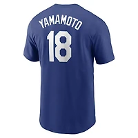 Yoshinobu Yamamoto Los Angeles Dodgers Fuse Men's Nike MLB T-Shirt