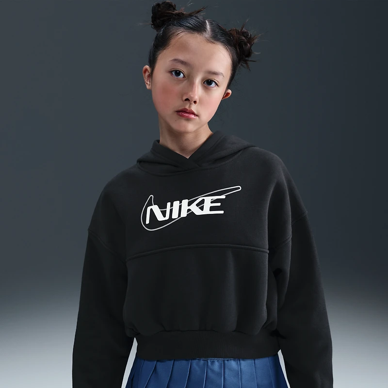 Nike Sportswear Club Fleece Girls' Oversized Hoodie