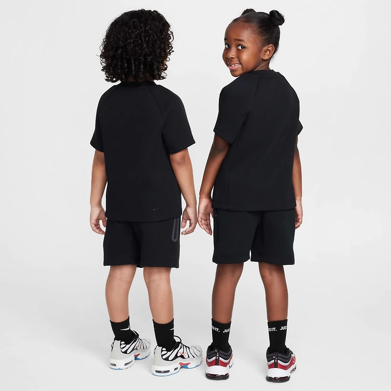 Nike Toddler Tech Fleece Tee and Shorts Set