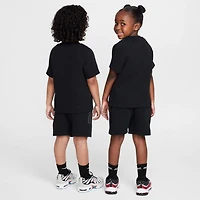 Nike Toddler Tech Fleece Tee and Shorts Set